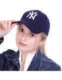 Czapka z daszkiem snapback regulowana granatowa