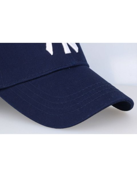 Czapka z daszkiem snapback regulowana granatowa Czapka z daszkiem snapback regulowana granatowa