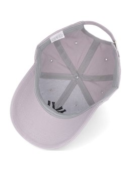 Czapka z daszkiem snapback regulowana jasny szary