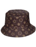 Kapelusz czapka rybacki bucket hat brązowy