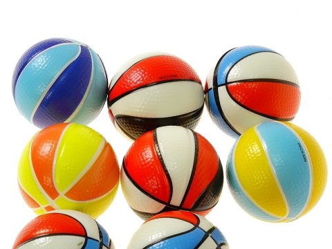 Piłka piankowa 6,3cm 12szt KOSZYKÓWKA Piłka piankowa 6,3cm 12szt KOSZYKÓWKA