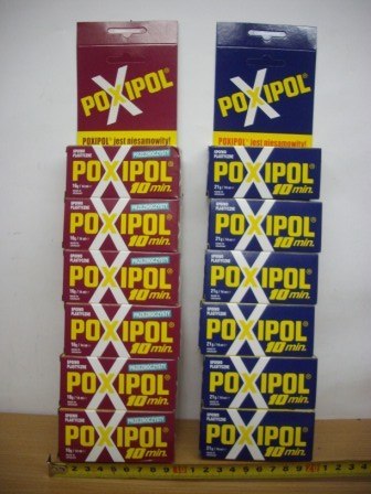 Klej POXIPOL 6szt. szary Klej POXIPOL 6szt. szary