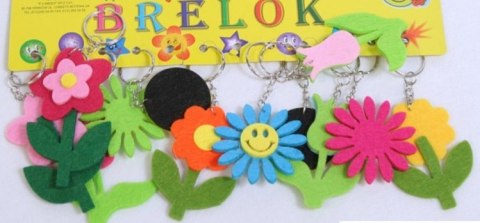 Brelok 12szt. KWIAT Brelok 12szt. KWIAT