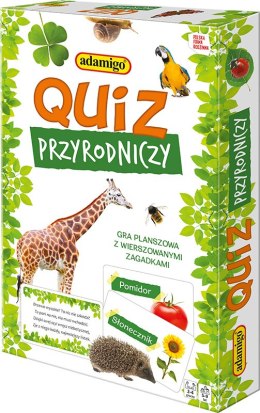 Quiz przyrodniczy. Gra planszowa z wierszowanymi zagadkami