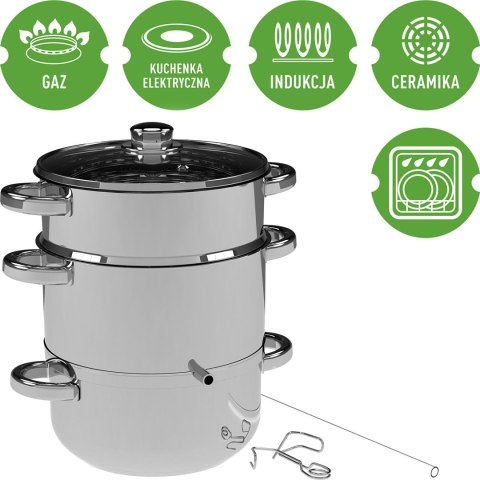 Sokownik nierdz. 5,2l | SOK5SN Sokownik nierdz. 5,2l | SOK5SN