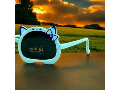 Okulary przeciwsłoneczne dziecięce+filtr UV KOTKI 750786 Okulary przeciwsłoneczne dziecięce+filtr UV KOTKI 750786