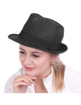 Kapelusz na lato słomkowy trilby