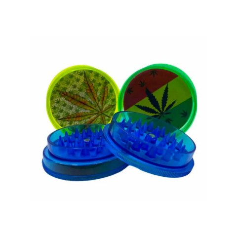 Młynek Rasta Konopia Grinder 2-częściowy Młynek Rasta Konopia Grinder 2-częściowy