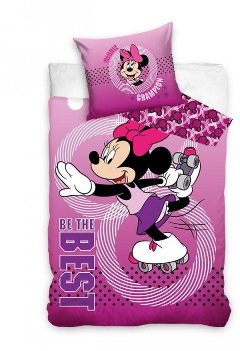 Komplet pościeli MYSZKA MINNIE 140x200+ 70x90cm MNN209402-PP