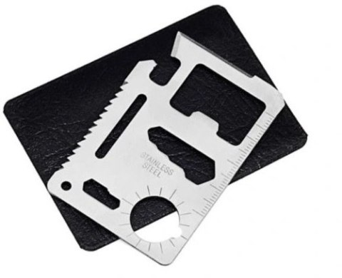 Karta 10szt przetrwania SURVIVAL MULTITOOL 14298