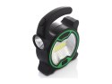 Mocna lampa latarka warsztatowa led cob z uchwytem halogen na baterie 11303_Z