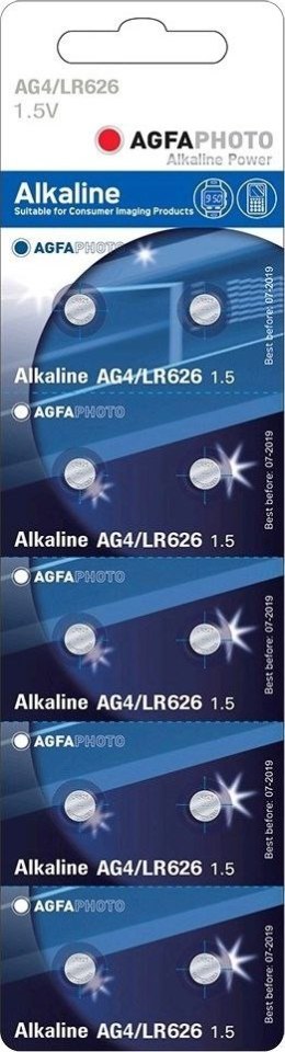 Bateria Agfa AG4 / LR626 - 10szt