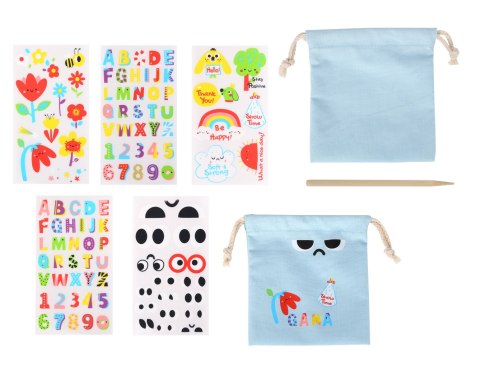 WOOPIE ART&FUN Zestaw Kreatywny Magiczna Torebka + Naklejki do Dekoracji ponad 109 szt. WOOPIE ART&FUN Zestaw Kreatywny Magiczna Torebka + Naklejki do Dekoracji ponad 109 szt.