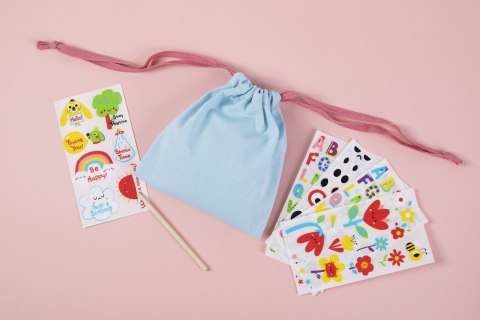 WOOPIE ART&FUN Zestaw Kreatywny Magiczna Torebka + Naklejki do Dekoracji ponad 109 szt. WOOPIE ART&FUN Zestaw Kreatywny Magiczna Torebka + Naklejki do Dekoracji ponad 109 szt.