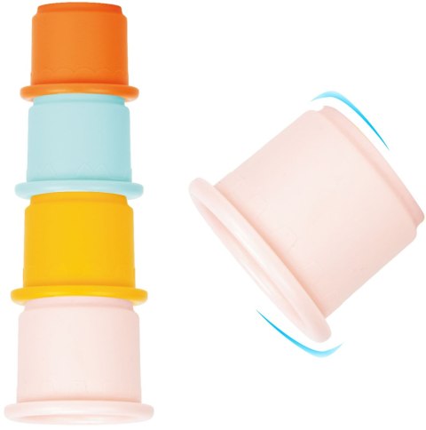 WOOPIE BABY Zabawka do Wody Kąpieli Wiaderko z Kaczką i Konewką + Kubeczki WOOPIE BABY Zabawka do Wody Kąpieli Wiaderko z Kaczką i Konewką + Kubeczki