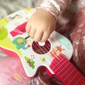 WOOPIE Gitara Akustyczna dla Dzieci Różowa 55 cm