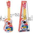 WOOPIE Gitara Klasyczna dla Dzieci Czerwona 57cm