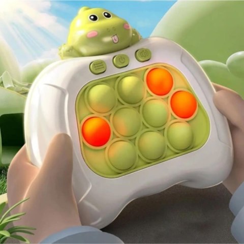 WOOPIE Gra POP IT Elektryczna Antystresowa Zręcznościowa Dinozaur Zielony WOOPIE Gra POP IT Elektryczna Antystresowa Zręcznościowa Dinozaur Zielony