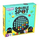 WOOPIE Gra Strategiczna Planszowa 3 w Linii Kropi Double Spot 6+