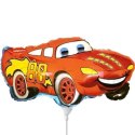 Balon Foliowy Uśmiechnięte Auto Cars, ZYGZAG na patyk 37 cm Flexmetal