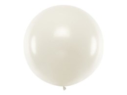 Balon Gigant 1m, okrągły, Metallic perłowy Partydeco
