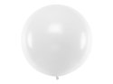 Balon lateksowy Gigant, Biały, Pastel White, 1m, 1 szt. Partydeco