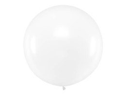 Balon lateksowy Gigant, Przezroczysty / Transparentny, Pastel Clear, 1m, 1 szt. Partydeco