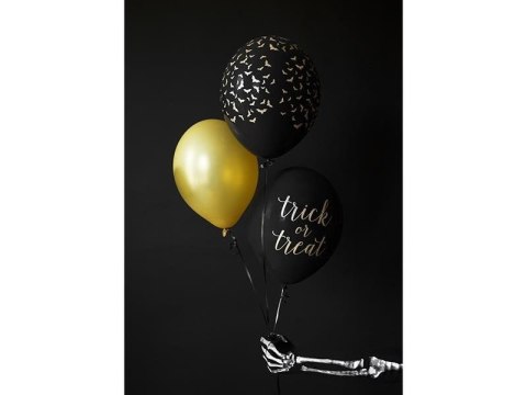 Balony 30 cm, Nietoperze, Pastel Black (1 op. / 6 szt.) Partydeco Balony 30 cm, Nietoperze, Pastel Black (1 op. / 6 szt.) Partydeco