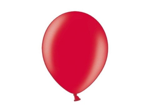 Balony Strong małe, Metaliczne Czerwone 12cm, 100 szt. Partydeco Balony Strong małe, Metaliczne Czerwone 12cm, 100 szt. Partydeco