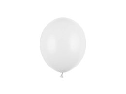 Balony lateksowe Strong, Białe, Pastel Pure White, 12cm, 100 szt. Partydeco