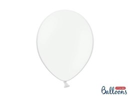 Balony lateksowe Strong, Białe, Pastel Pure White, 30cm, 10 szt. Partydeco