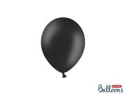 Balony lateksowe Strong, Czarne, Pastel Black, 12cm, 100 szt. Partydeco