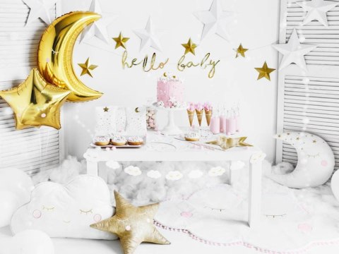 Dekoracja Gwiazdy, Złoty, różne rozmiary, 6 szt. Partydeco Dekoracja Gwiazdy, Złoty, różne rozmiary, 6 szt. Partydeco