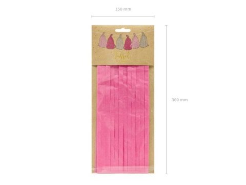 Girlanda frędzle, mix, różowe i kremowe, 12 szt. 30 cm Partydeco Girlanda frędzle, mix, różowe i kremowe, 12 szt. 30 cm Partydeco