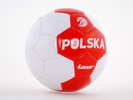 Piłka nożna LASER - POLSKA z orłem