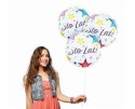 Balon Foliowy, Sto Lat, 46 cm Godan