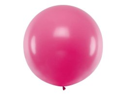 Balon Gigant, pastelowa fuksja, 1m Partydeco