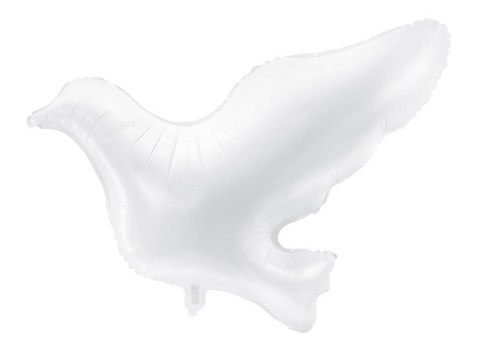 Balon foliowy Biały Gołąb, 77x66cm Partydeco Balon foliowy Biały Gołąb, 77x66cm Partydeco