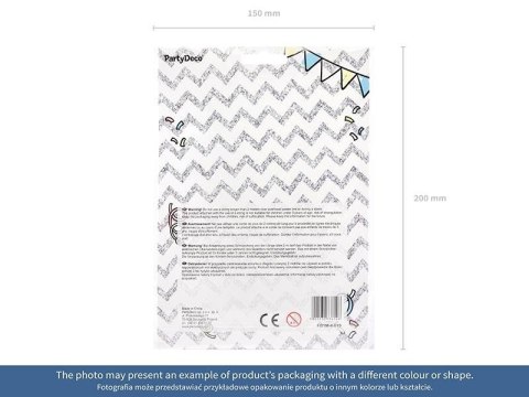Balon foliowy Cyfra 3, 86cm, złoty Partydeco Balon foliowy Cyfra 3, 86cm, złoty Partydeco