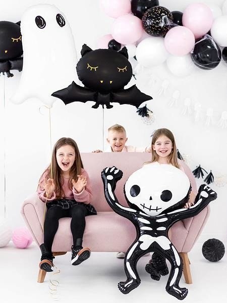 Balon foliowy Nietoperz, 80 cm x 52 cm Partydeco Balon foliowy Nietoperz, 80 cm x 52 cm Partydeco