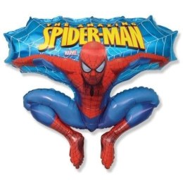 Balon foliowy - Spiderman, 53 cm niebieski Grabo