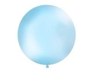 Balon lateksowe Gigant, Niebieski, Pastel Sky-Blue, 1m, 1 szt. Partydeco Balon lateksowe Gigant, Niebieski, Pastel Sky-Blue, 1m, 1 szt. Partydeco