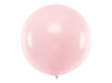 Balon lateksowy Gigant, Różowy, Pastel Pale Pink, 1m, 1szt. Partydeco