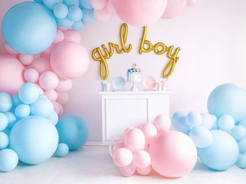 Balon lateksowy Gigant, Różowy, Pastel Pale Pink, 1m, 1szt. Partydeco Balon lateksowy Gigant, Różowy, Pastel Pale Pink, 1m, 1szt. Partydeco