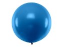 Balon latesowe Gigant, Niebieski, Pastel Navy Blue, 1m, 1szt Partydeco