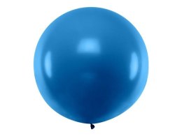 Balon latesowe Gigant, Niebieski, Pastel Navy Blue, 1m, 1szt Partydeco