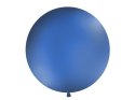 Balon latesowe Gigant, Niebieski, Pastel Navy Blue, 1m, 1szt Partydeco