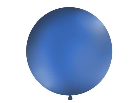 Balon latesowe Gigant, Niebieski, Pastel Navy Blue, 1m, 1szt Partydeco Balon latesowe Gigant, Niebieski, Pastel Navy Blue, 1m, 1szt Partydeco