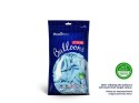 Balony lateksowe Strong, Błękitne, Pastel Light Blue 12cm, 100 szt. Partydeco