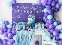 Balony lateksowe Strong, Błękitne, Pastel Light Blue 12cm, 100 szt. Partydeco